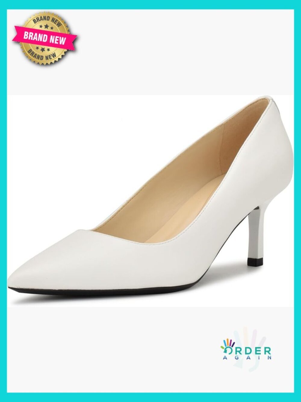 Pointed Toe Kitten Heel Pumps Classic Slip On Patent Leather Dress Shoes